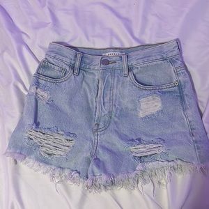 Pacsun jean shorts “25 high rise”
